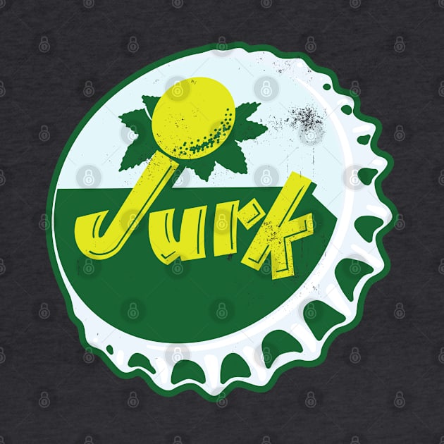 Vintage Jurk Lemon Soda Bottlecap by StudioPM71